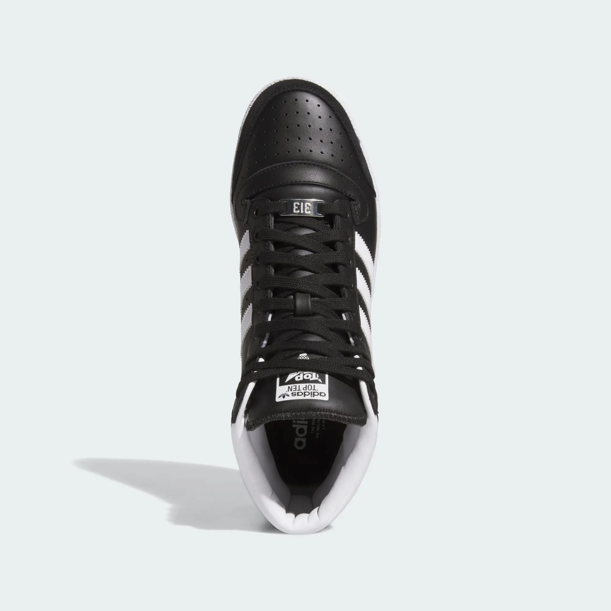 Alternative view of Giày Adidas Originals Top Ten Hi 'White Black' KK0186