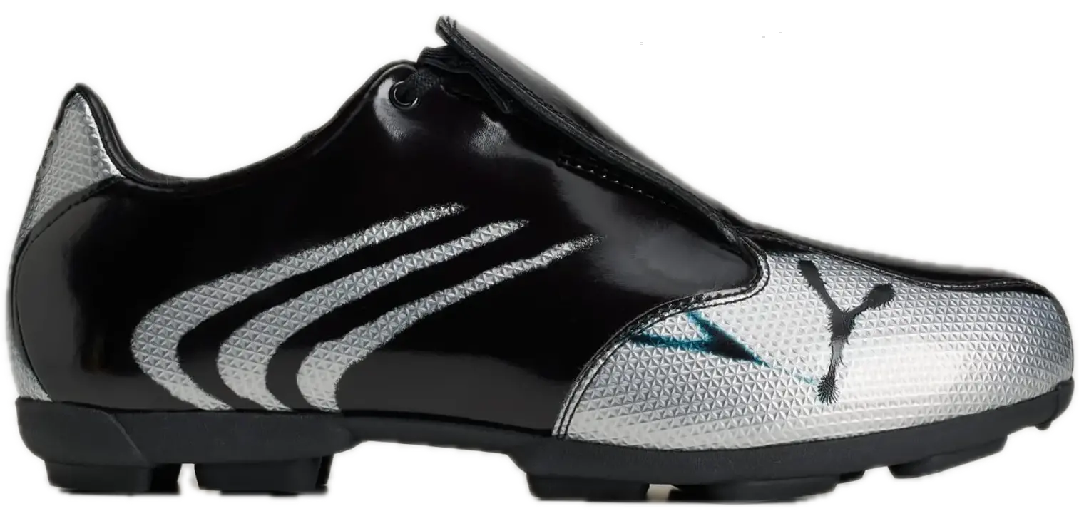 Giày Adidas Y-3 F50 AOP 'Silver Metallic Black' KH6855