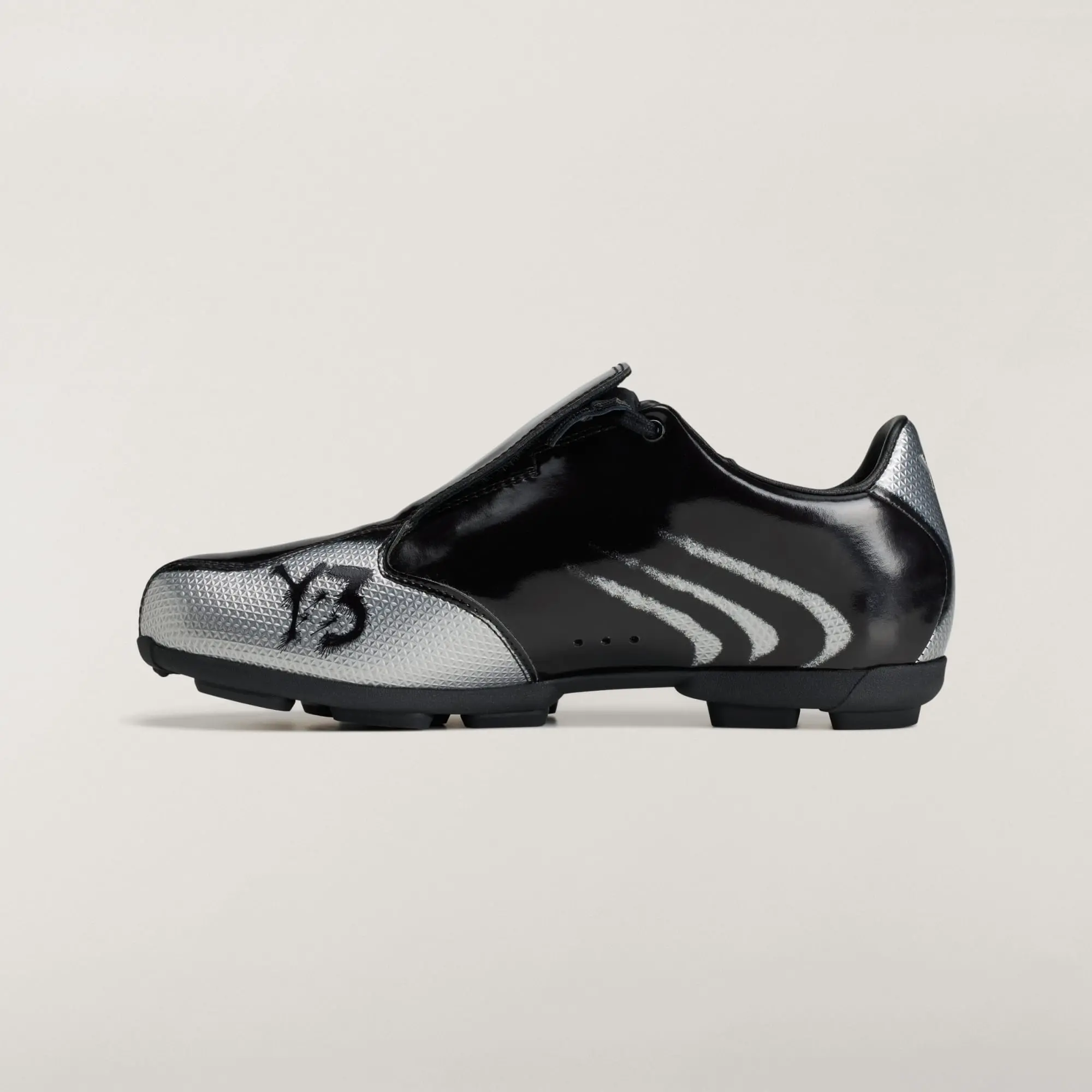 Giày Adidas Y-3 F50 AOP 'Silver Metallic Black' KH6855 - Ảnh 5