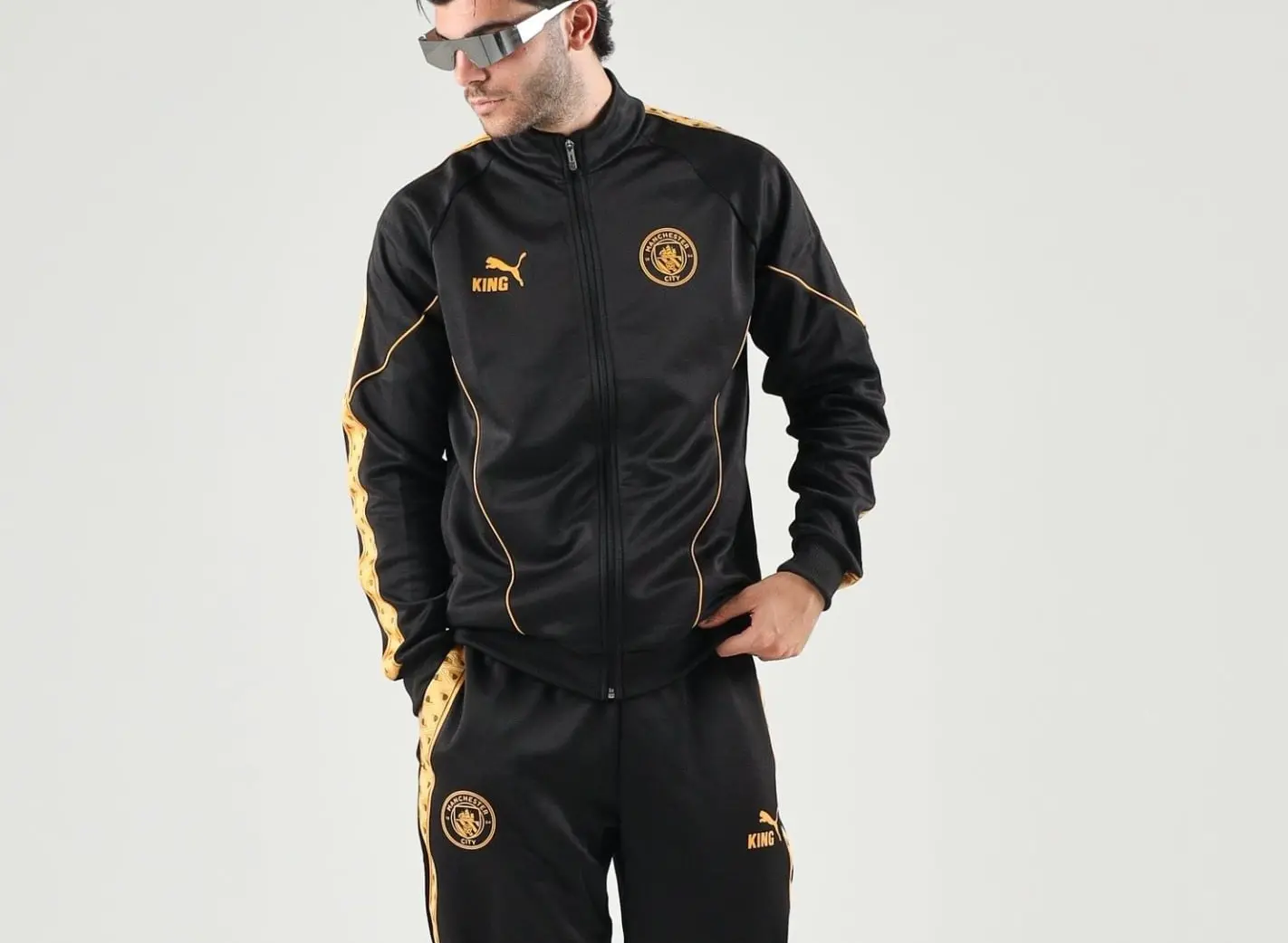Alternative view of Áo Puma Manchester City Track 'Black' 786296-32