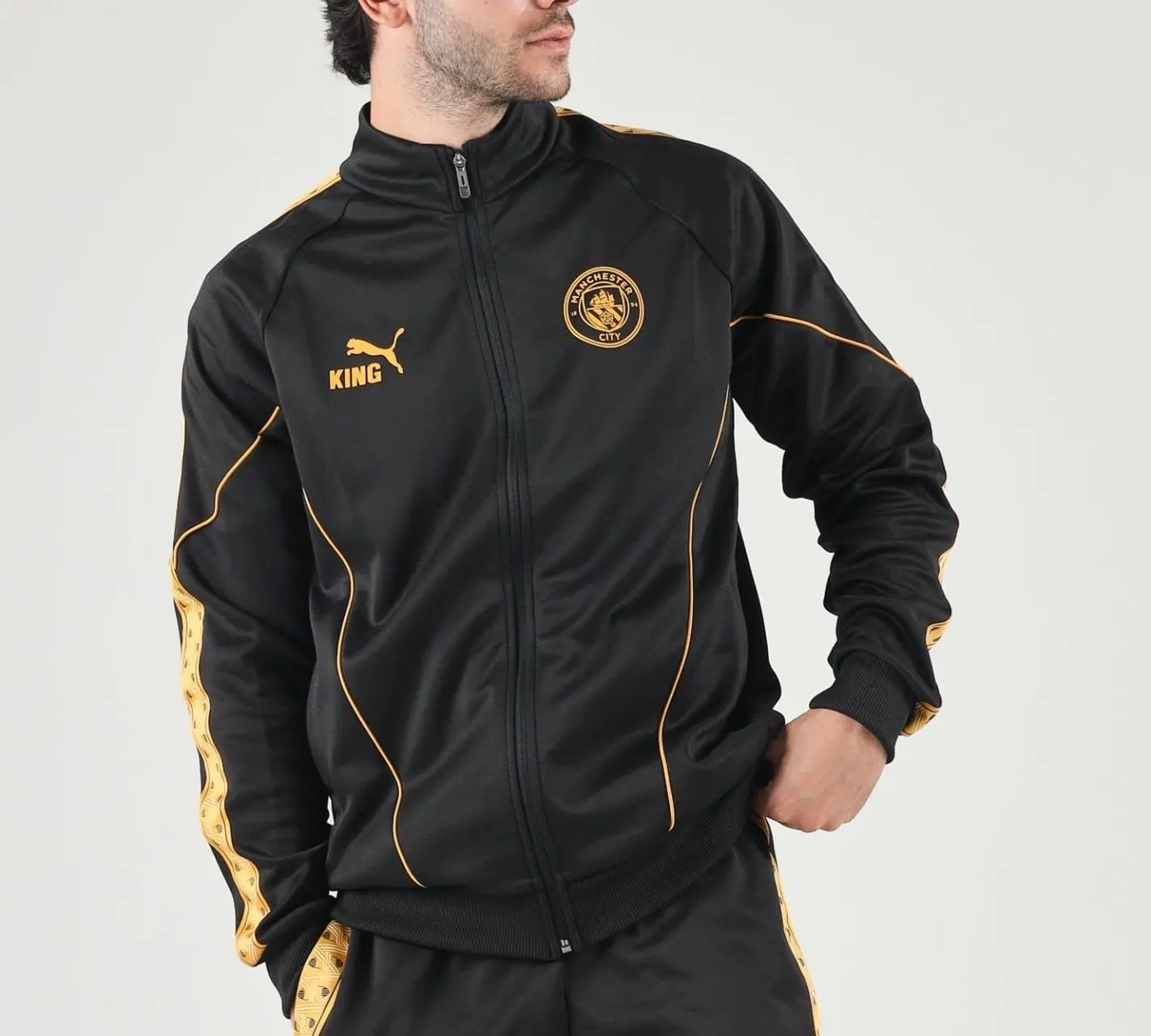 Áo Puma Manchester City Track 'Black' 786296-32 - Ảnh 4