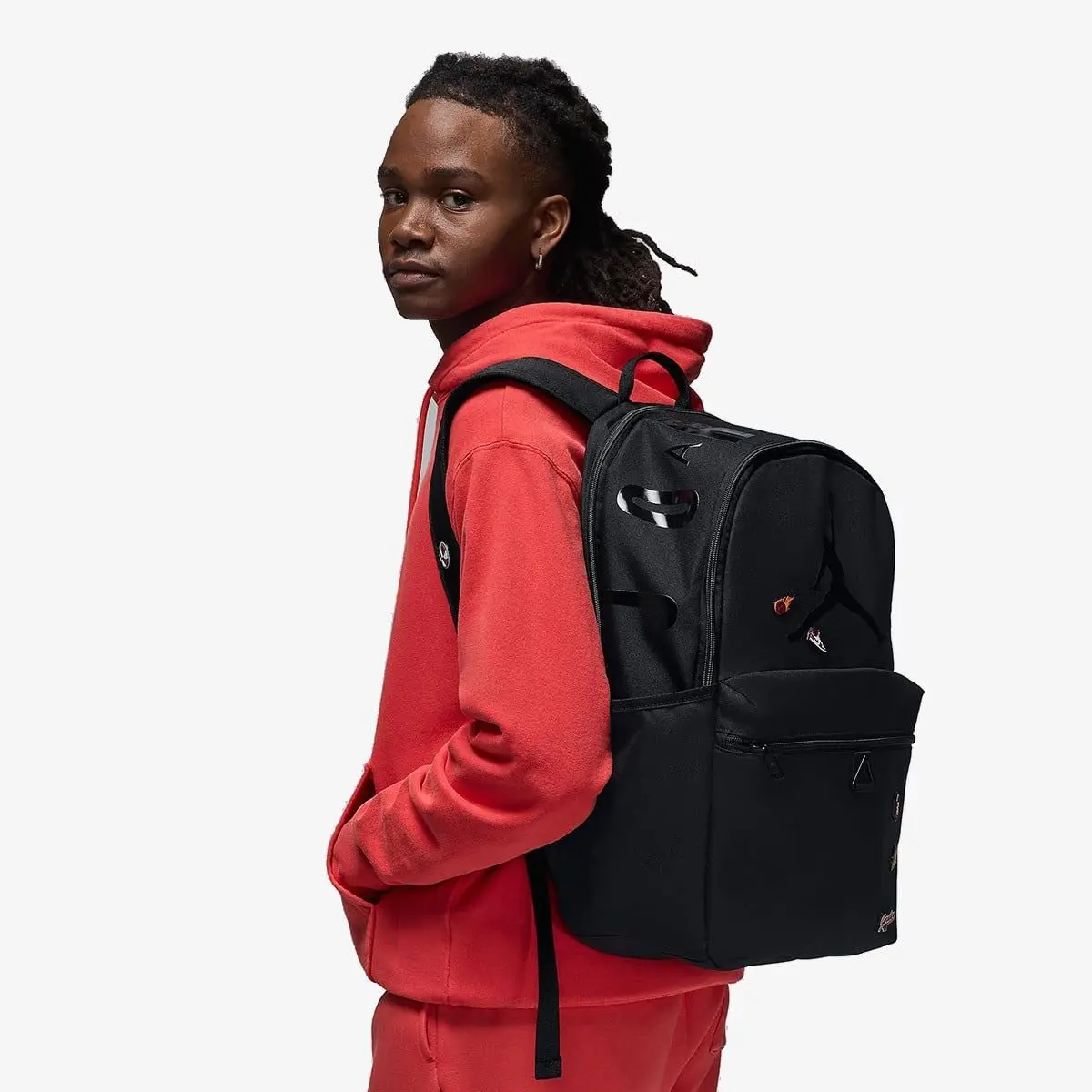 Alternative view of Balo Nike Jam Rubber Pin Daypack 'Black' MA0881-023