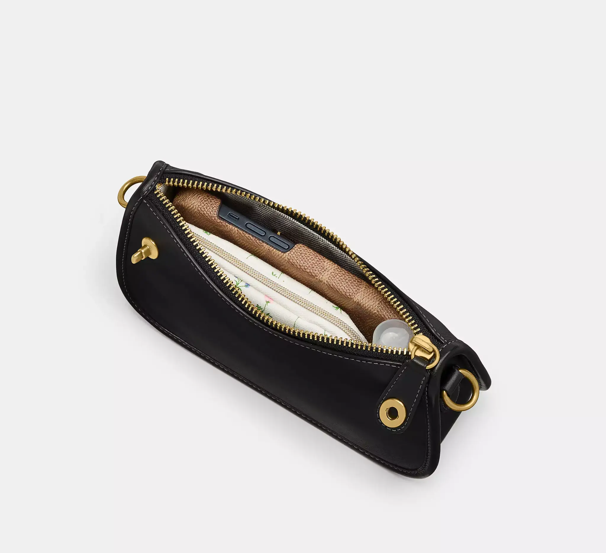Túi Coach Swinger 20 'Black' C2643-B4BK - Ảnh 6