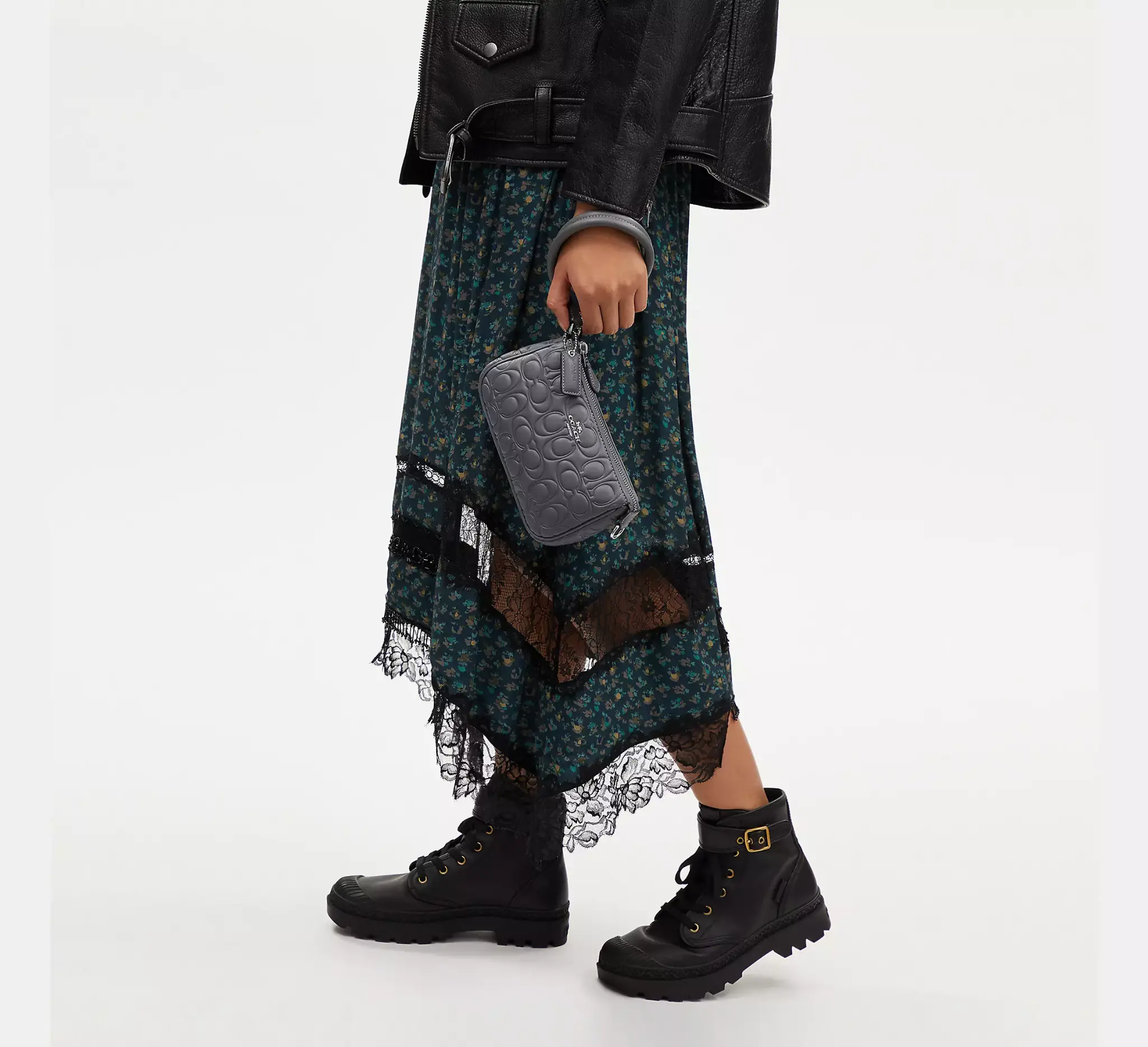 Túi Coach Nolita 19 With Signature 'Industrial Grey' CM239-SVQ9R - Ảnh 3