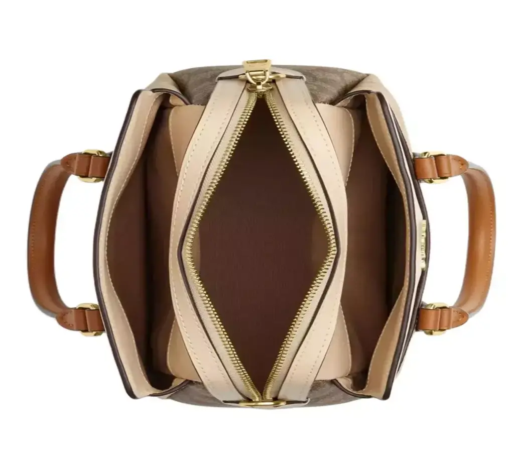 Alternative view of Túi Coach Darcie Carryall Colorblock 'Beige' CS553-IMWQ4