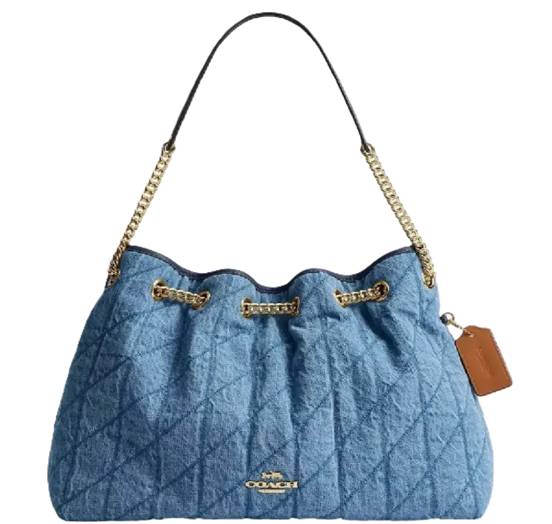 Túi Coach Evelyn Shoulder Bag 'Indigo' CDC02-IMTYV