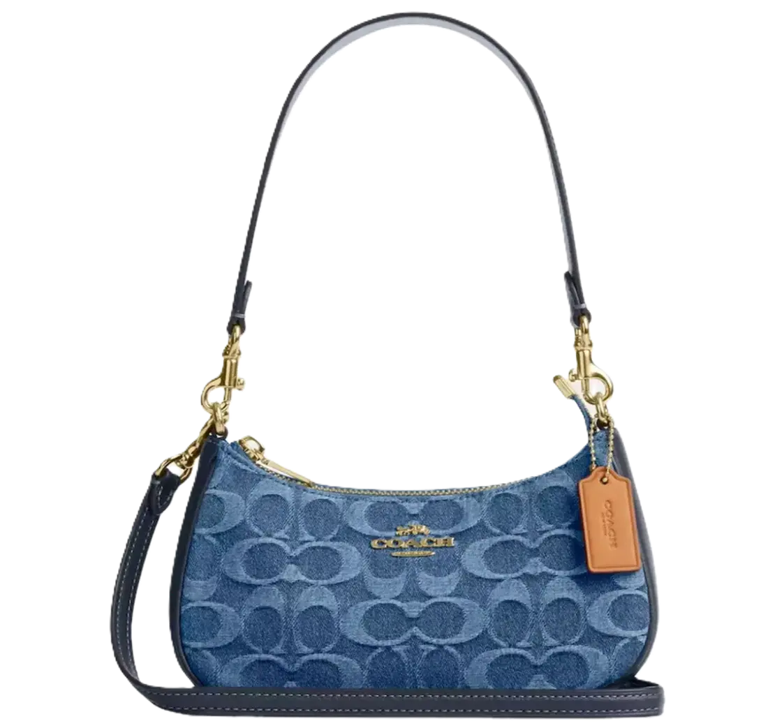 Túi Coach Teri Mini Crossbody Bag ‘Blue’ CDQ25-IMTYV