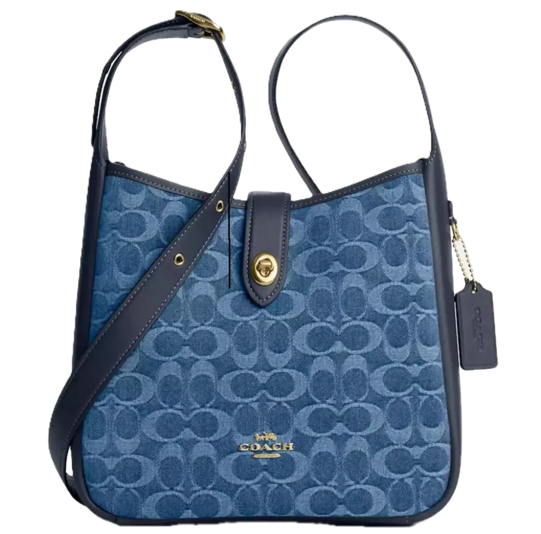 Túi Coach Hadley Convertible Crossbody Bag ‘Blue’ CDB98-IMTYV