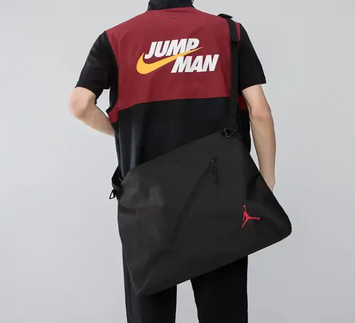 Túi Nike Air Jordan Shoulder Bag 'Black' JD2143008GS-001 - Ảnh 3