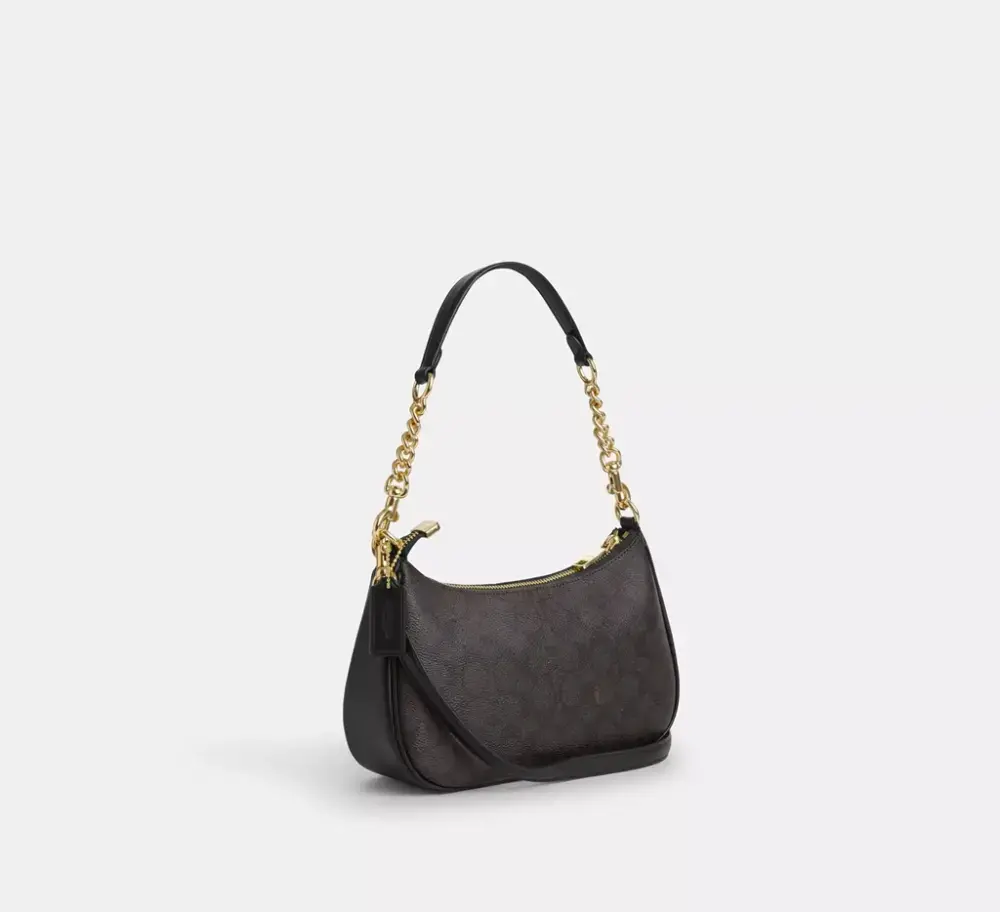 Túi Coach Teri Shoulder Bag 'Walnut' CV933-IMXAQ - Ảnh 5