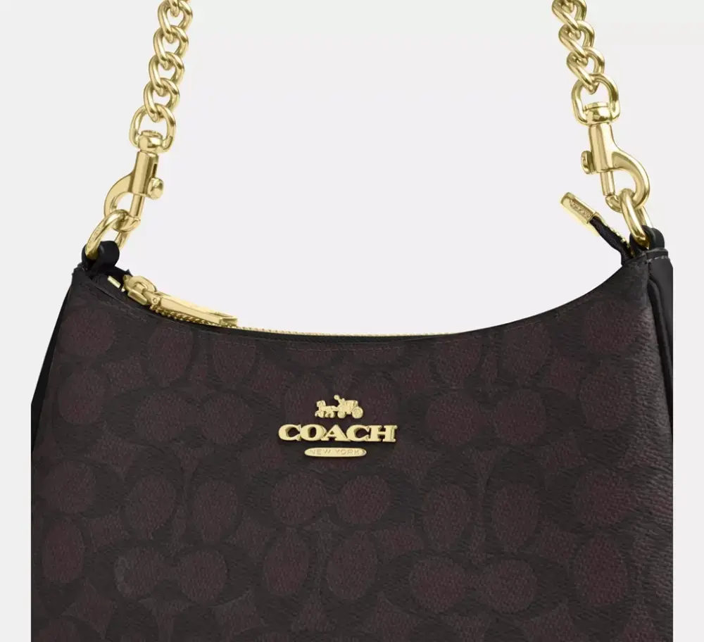 Túi Coach Teri Shoulder Bag 'Walnut' CV933-IMXAQ - Ảnh 6