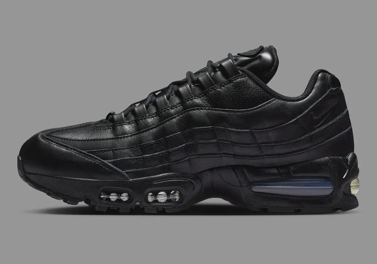 Alternative view of Giày Nike Air Max 95 QS 'Black Leather' IM0696-001