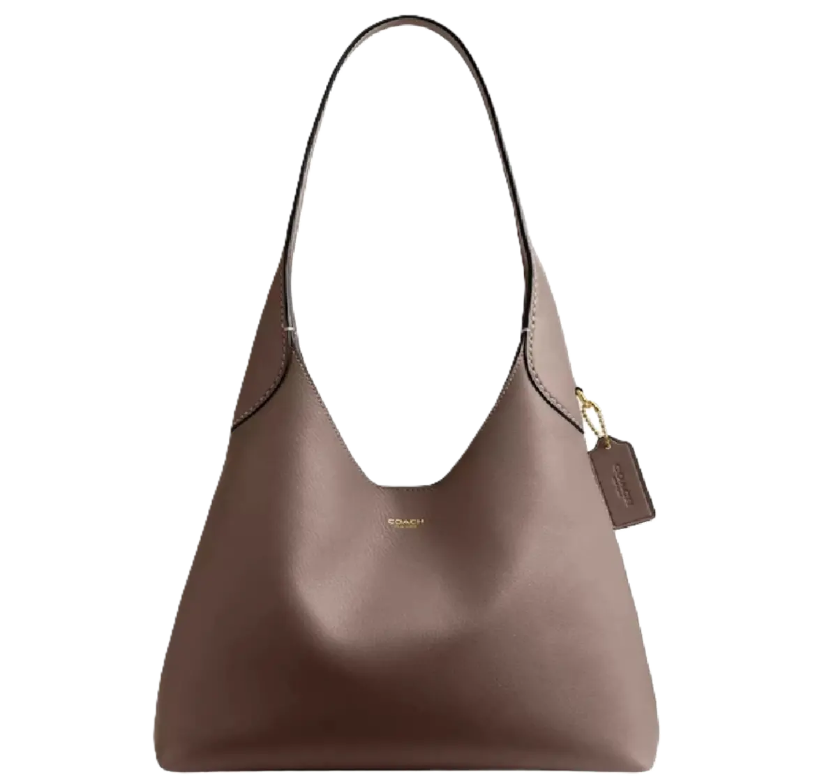 Túi Coach Brooklyn Shoulder Bag 28 'Dark Stone' CU068-B4CBD