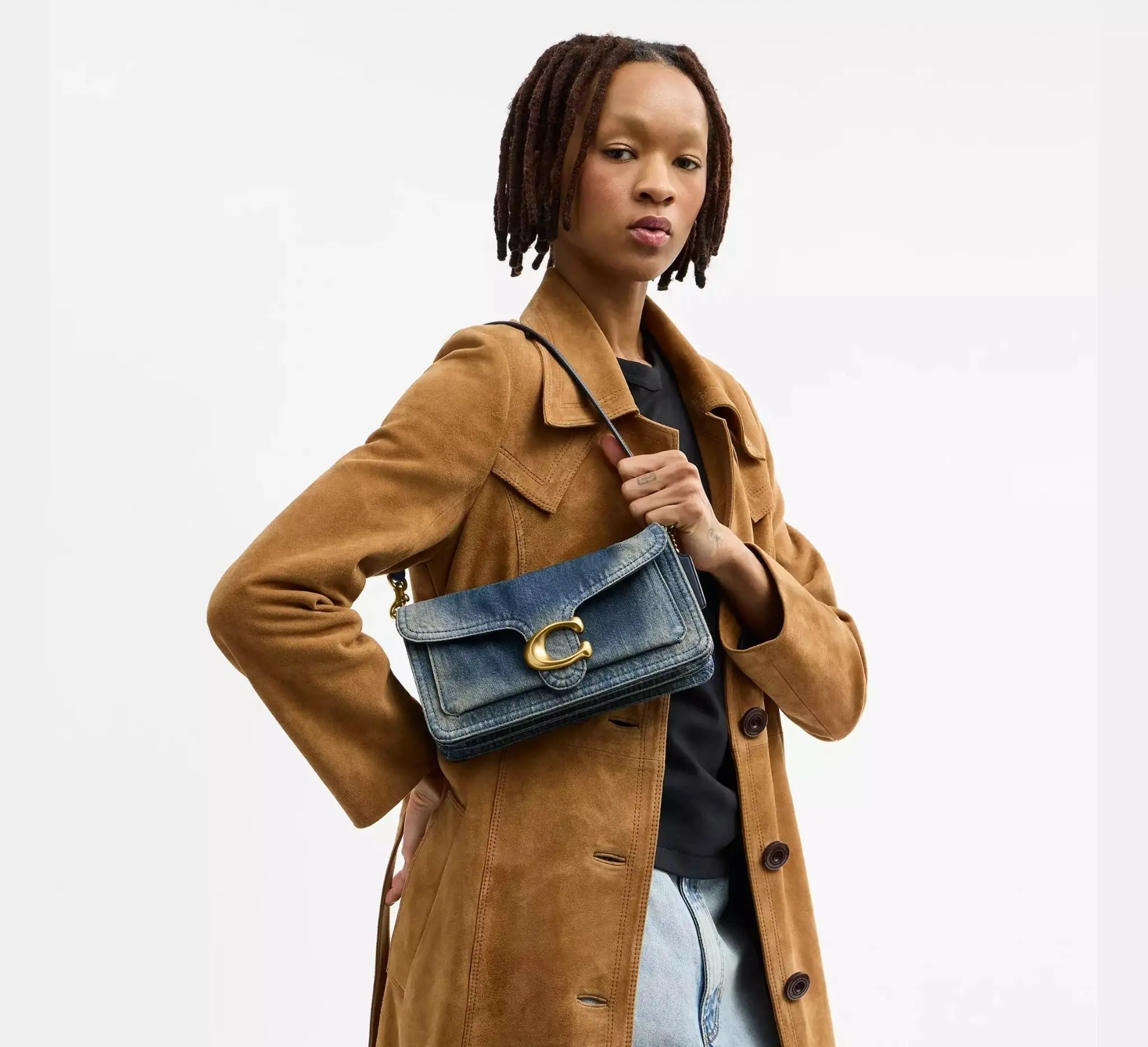 Alternative view of Túi Coach Tabby Shoulder Bag 26 'Dark Indigo' CCX32-B4YMW