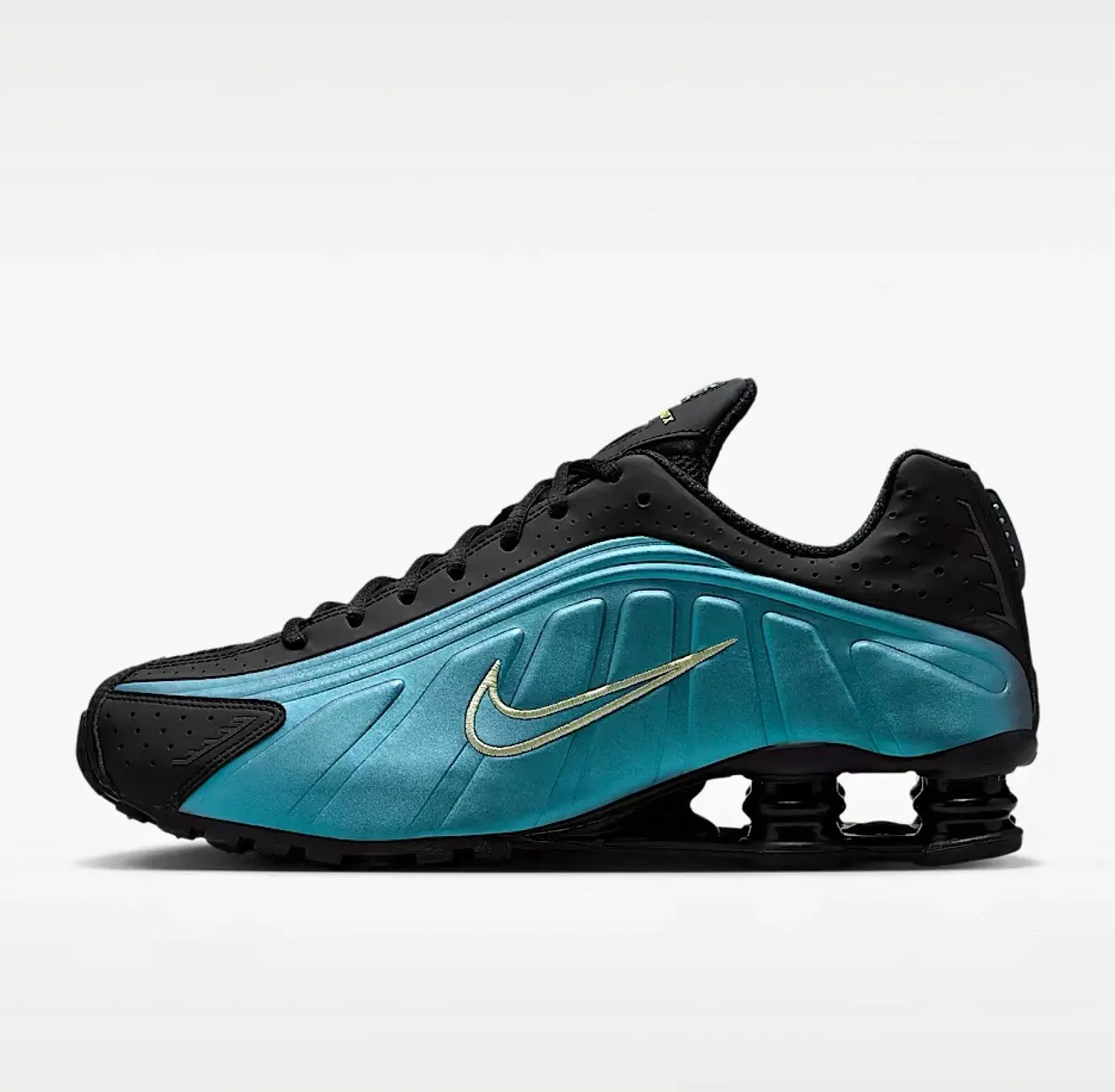 Giày Nike Shox R4 'Sapphire Light Liquid Lime' IF4849-500 - Ảnh 5