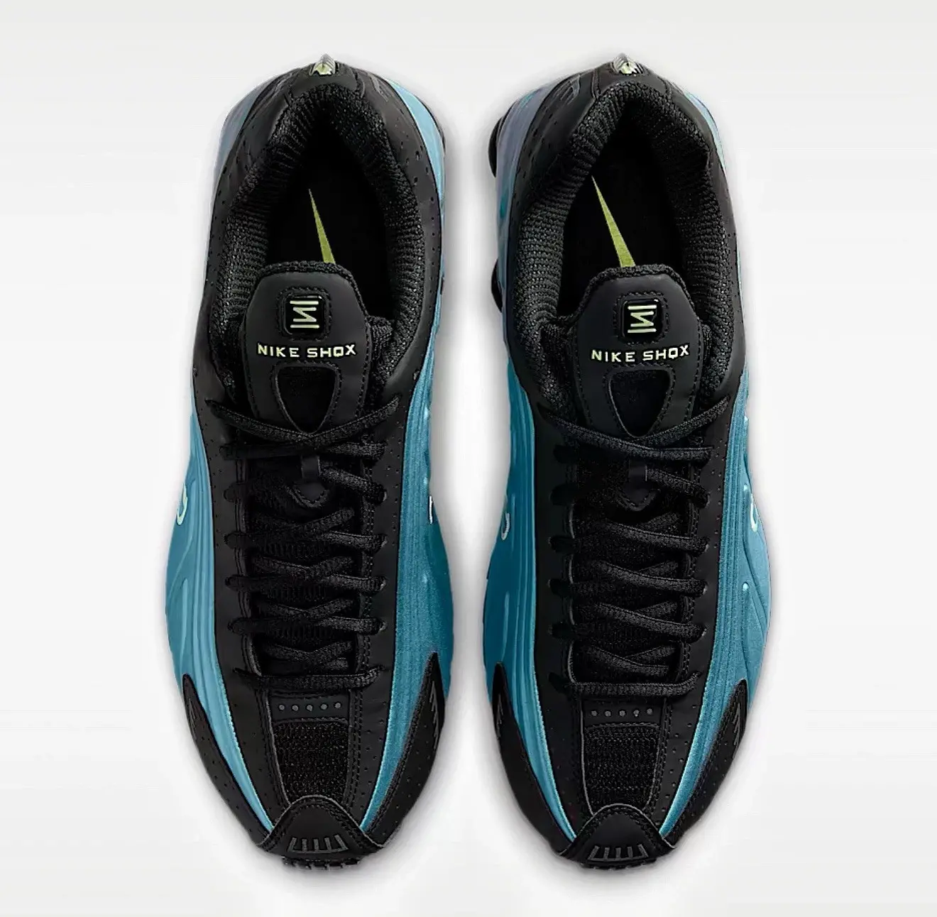 Giày Nike Shox R4 'Sapphire Light Liquid Lime' IF4849-500 - Ảnh 3