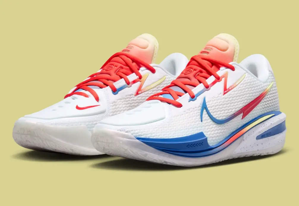 Alternative view of Giày Nike Air Zoom GT Cut 'White Multi' IU0779-100
