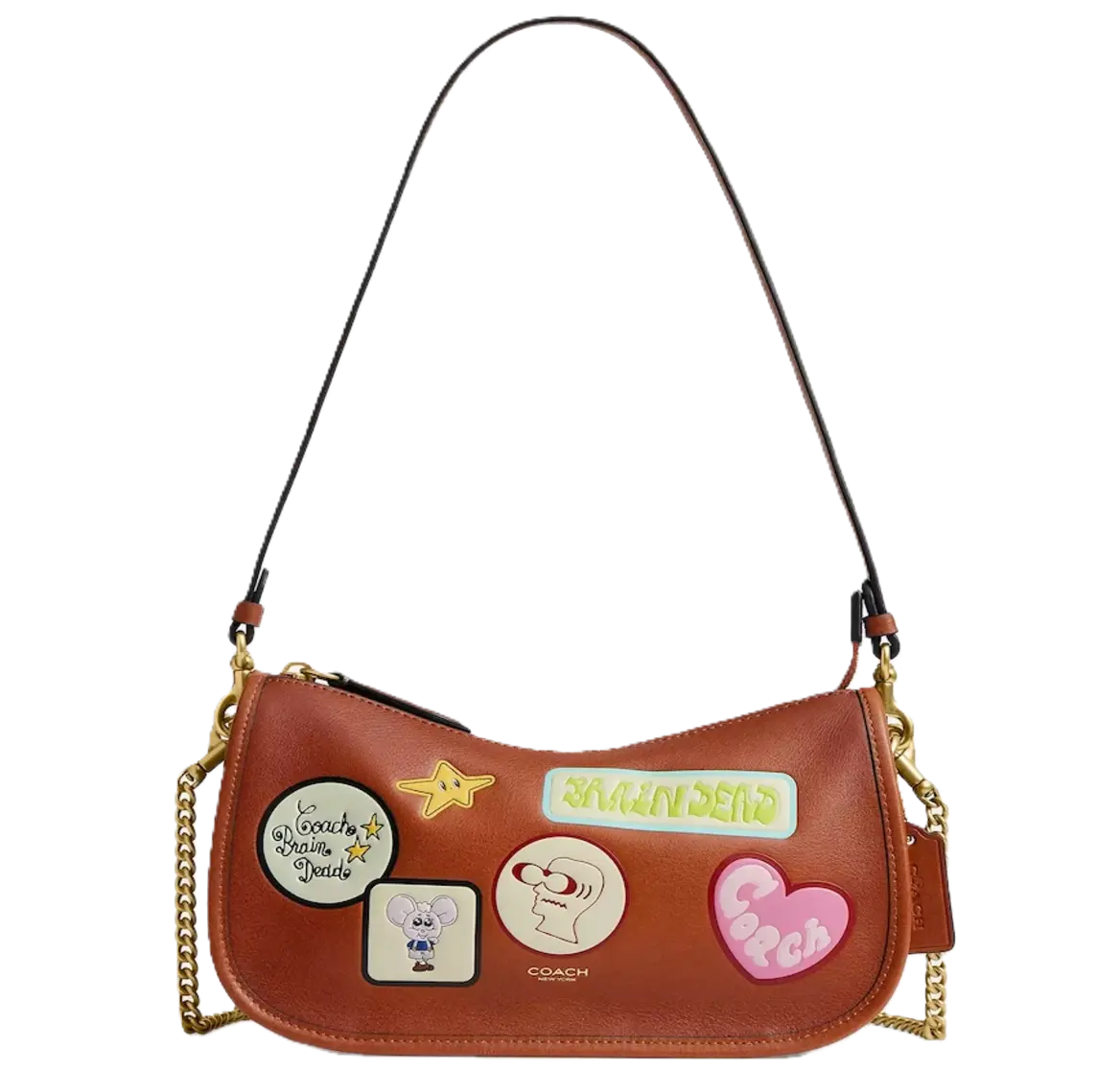 Túi Coach Brain Dead Waverly Bag 'Brown' CEV15-B4YU1