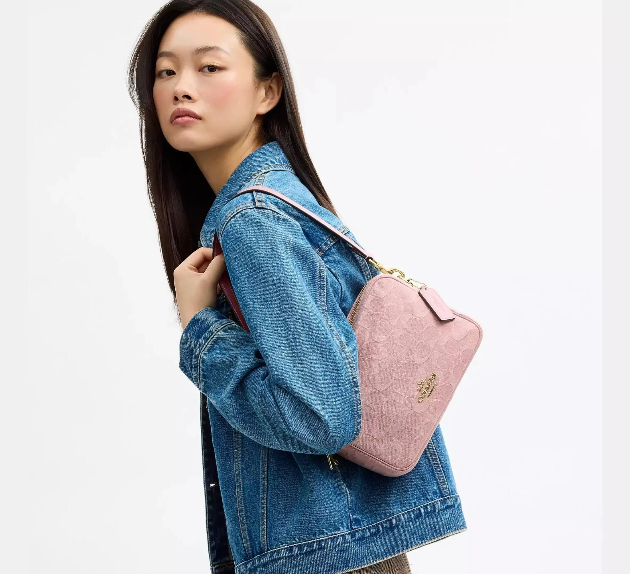 Túi Coach Carey Crossbody Bag 'Pink' CER69-IMNH1 - Ảnh 3