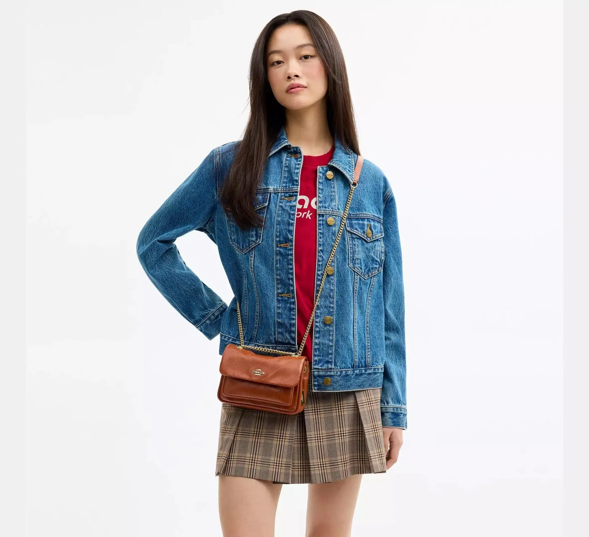 Alternative view of Túi Coach Elodie Crossbody Bag 18 'Cinnamon' CEU14-IMYW7