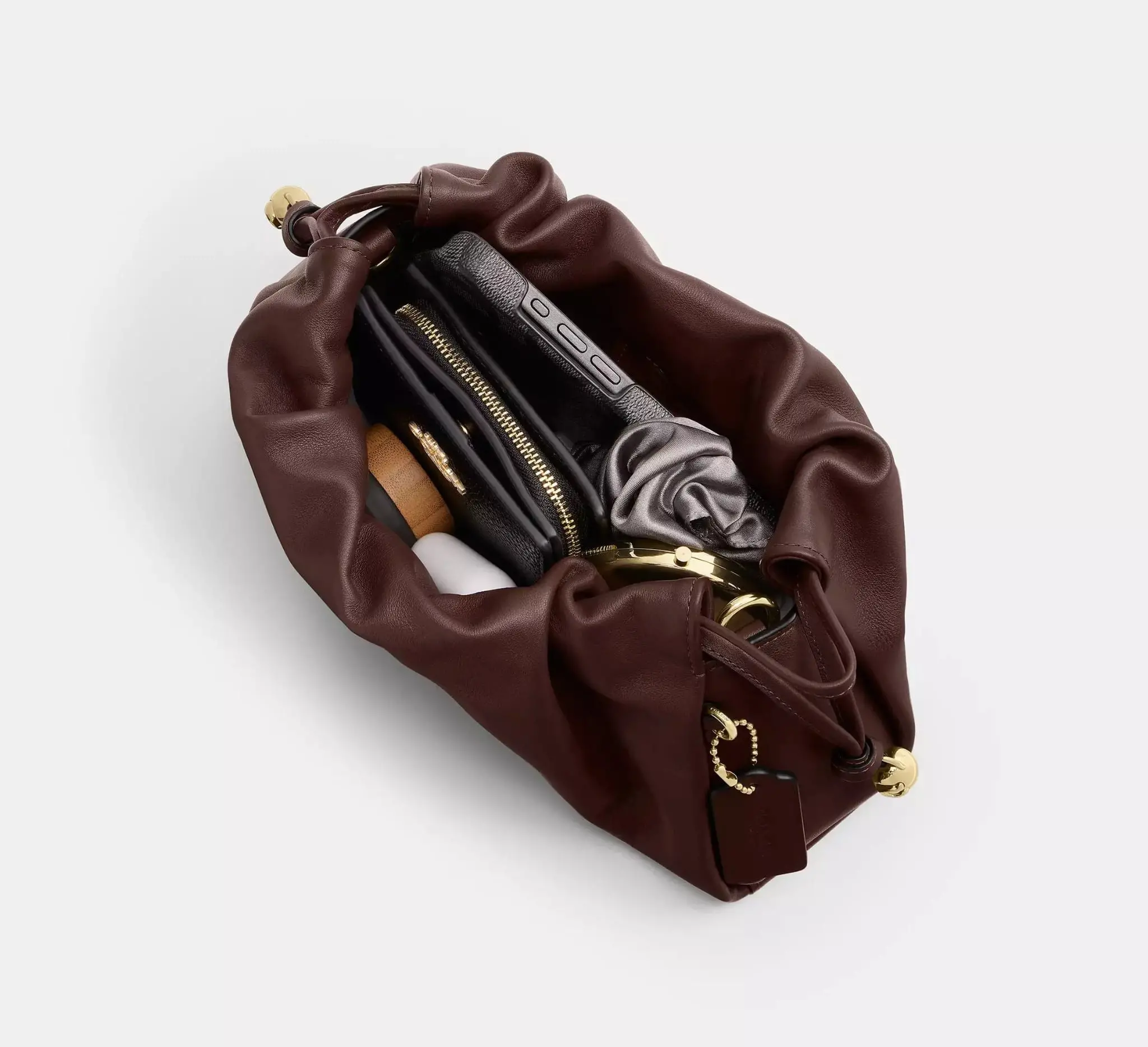 Túi Coach Faye Shoulder Bag 'Maple' CV529-IMMPL - Ảnh 5