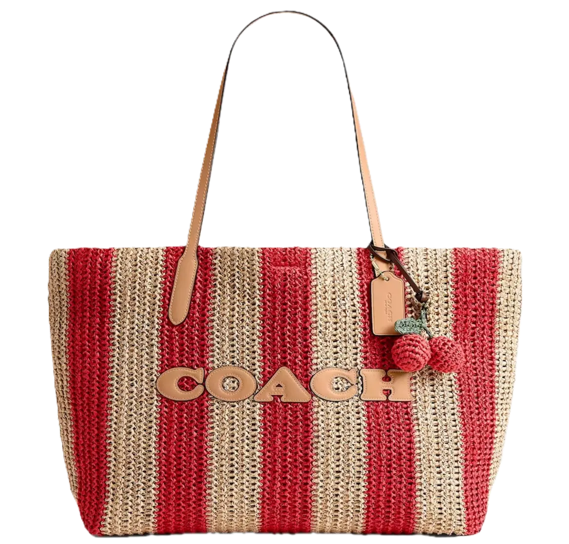 Túi Coach Large City Tote Bag 'Tan Red' CER29-IMZ1Y