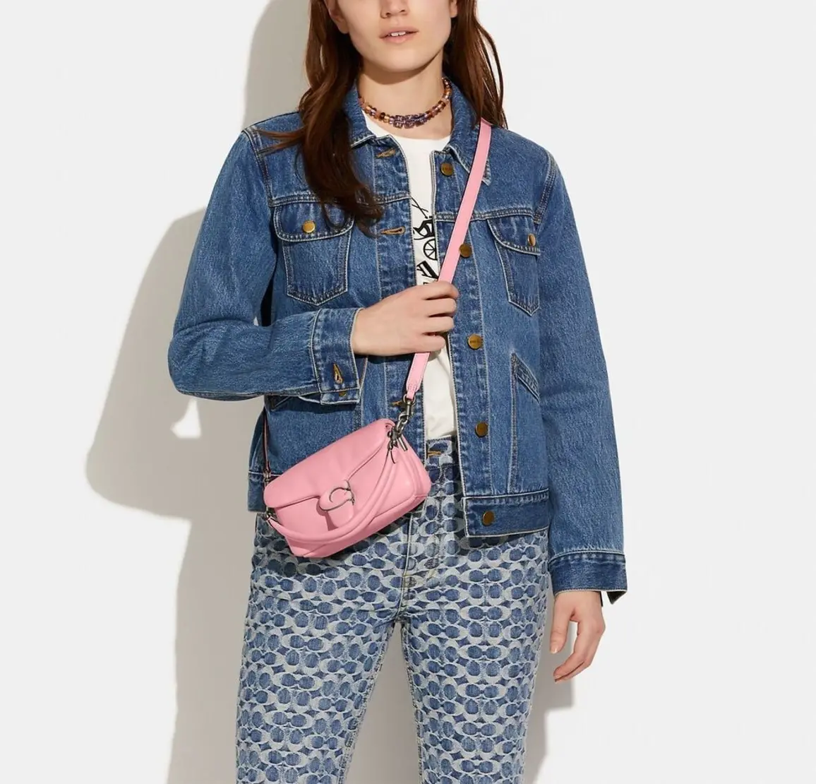 Alternative view of Túi Coach Pillow Tabby Shoulder Bag 18 'Pink' C3880-LHVDT
