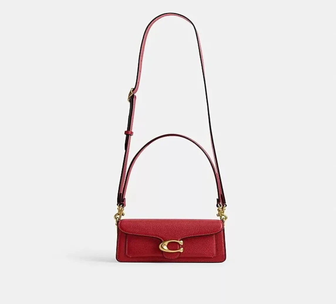 Túi Coach Tabby Shoulder Bag 20 'Red' CY201-B4POP - Ảnh 4