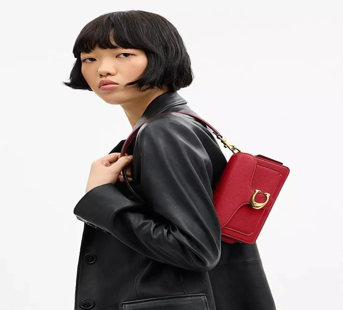 Túi Coach Tabby Shoulder Bag 20 'Red' CY201-B4POP - Ảnh 3