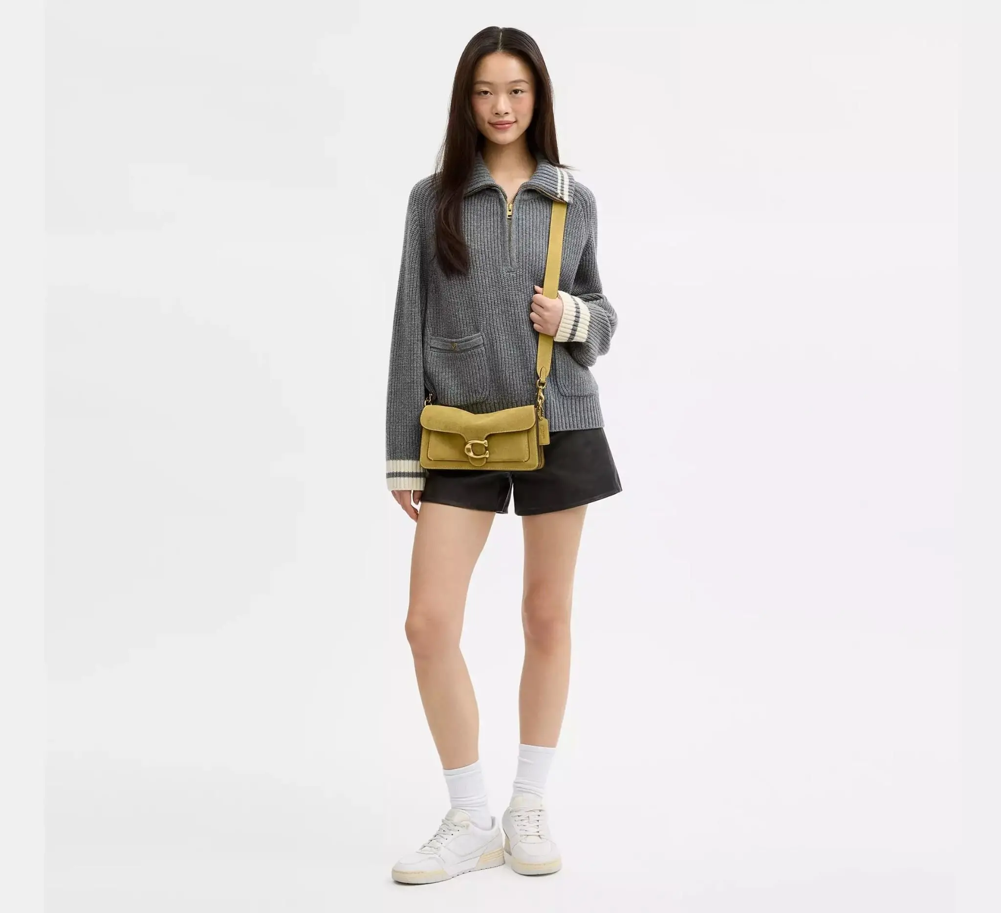 Túi Coach Tabby Shoulder Bag 26 'Citron' CEN52-B4Z0G - Ảnh 3