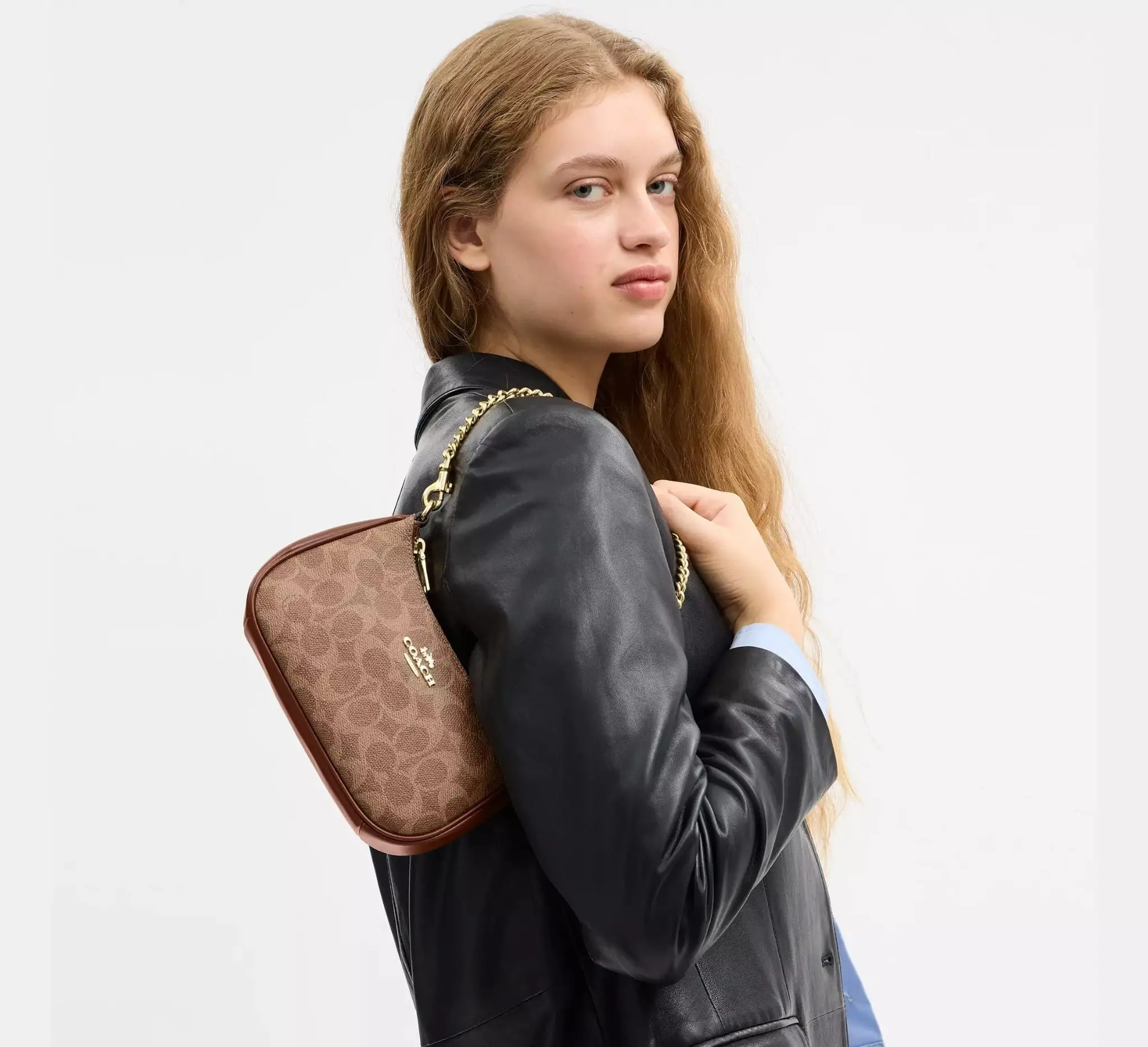 Túi Coach Teri Mini Crossbody Bag 'Tan' CW323-IMXHE - Ảnh 3