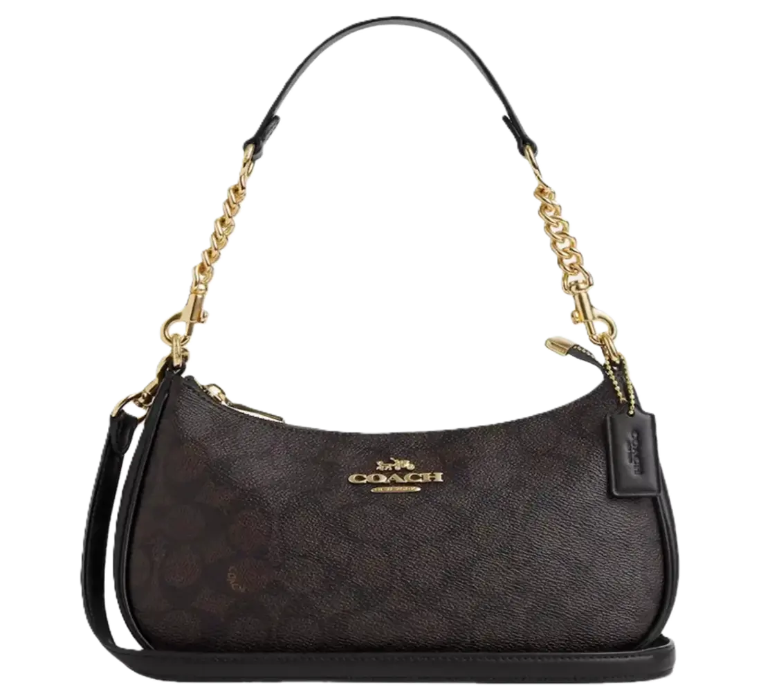 Túi Coach Teri Shoulder Bag 'Walnut' CV933-IMXAQ