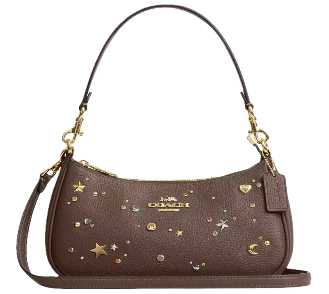 Túi Nữ Coach Teri Shoulder Bag 'Dark Stone' CCZ99-IMV2R