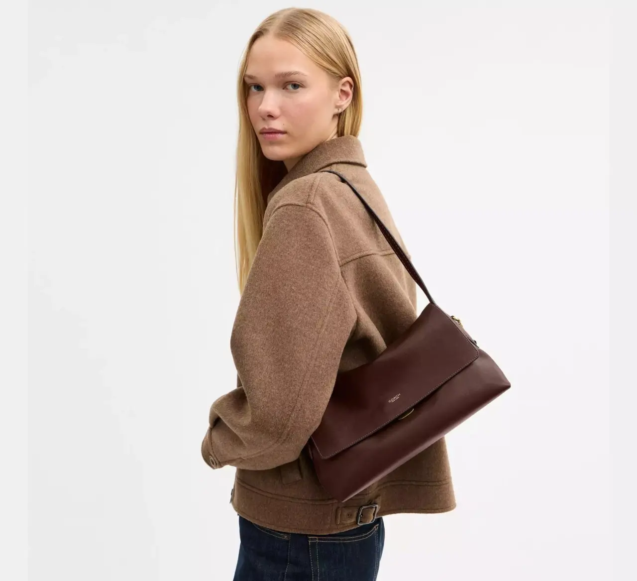 Alternative view of Túi Coach Chelsea Shoulder Bag 30 'Maple' CDS58-B4MPL