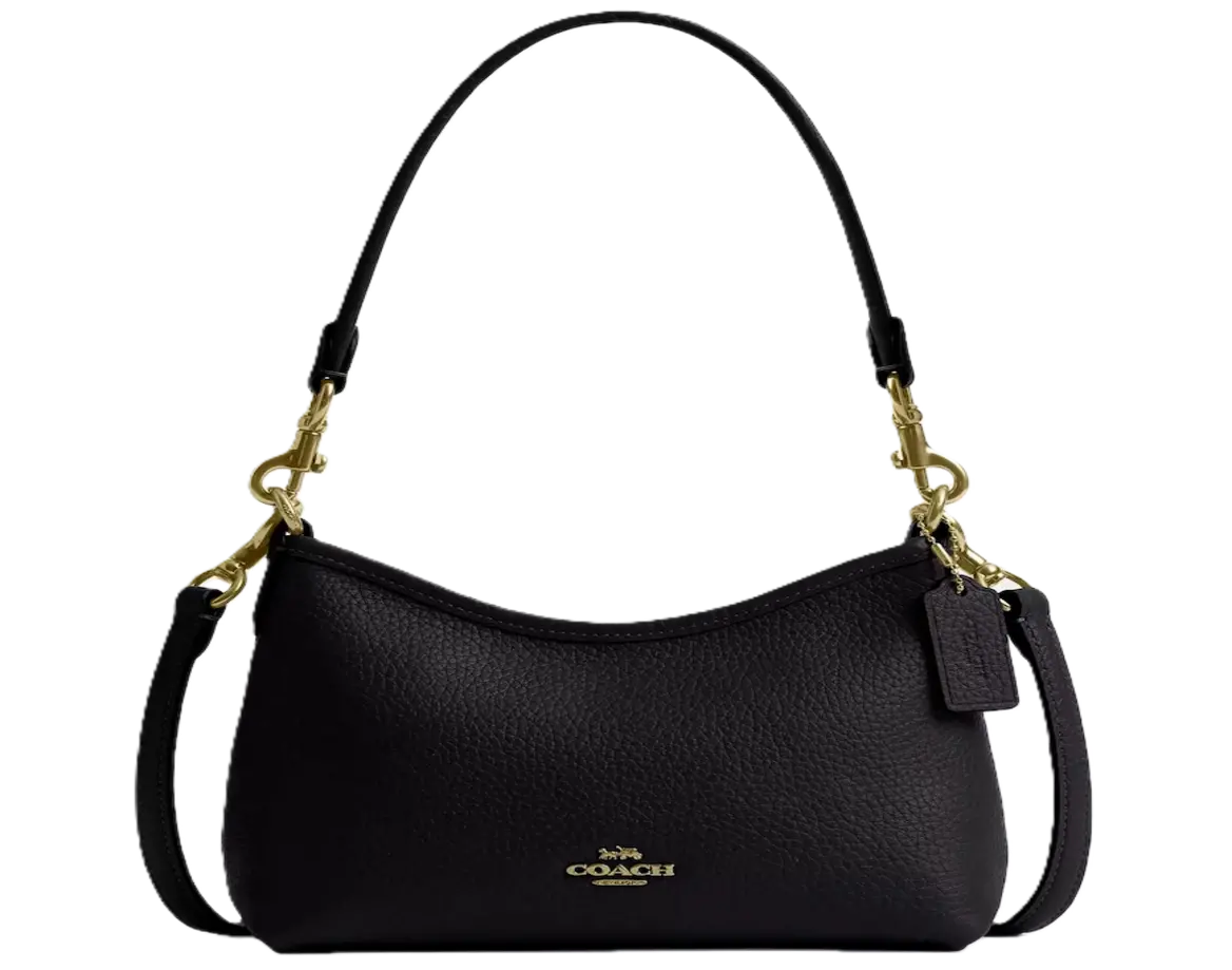 Túi Coach Laurel Small Shoulder Bag 'Black' CBH16-IMBLK