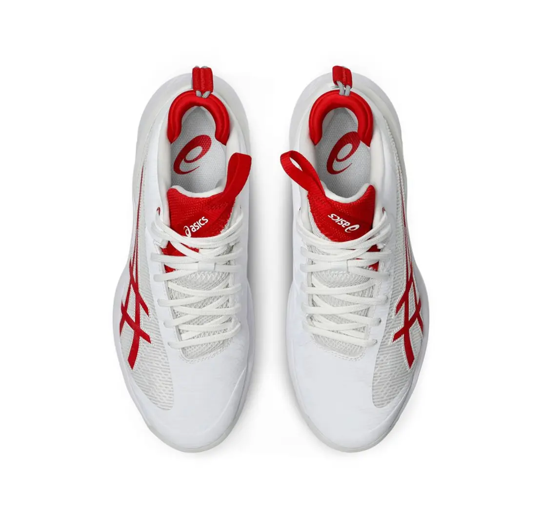 Alternative view of Giày Asics Gel Burst 29 S 'White Classic Red' 1063A121-100
