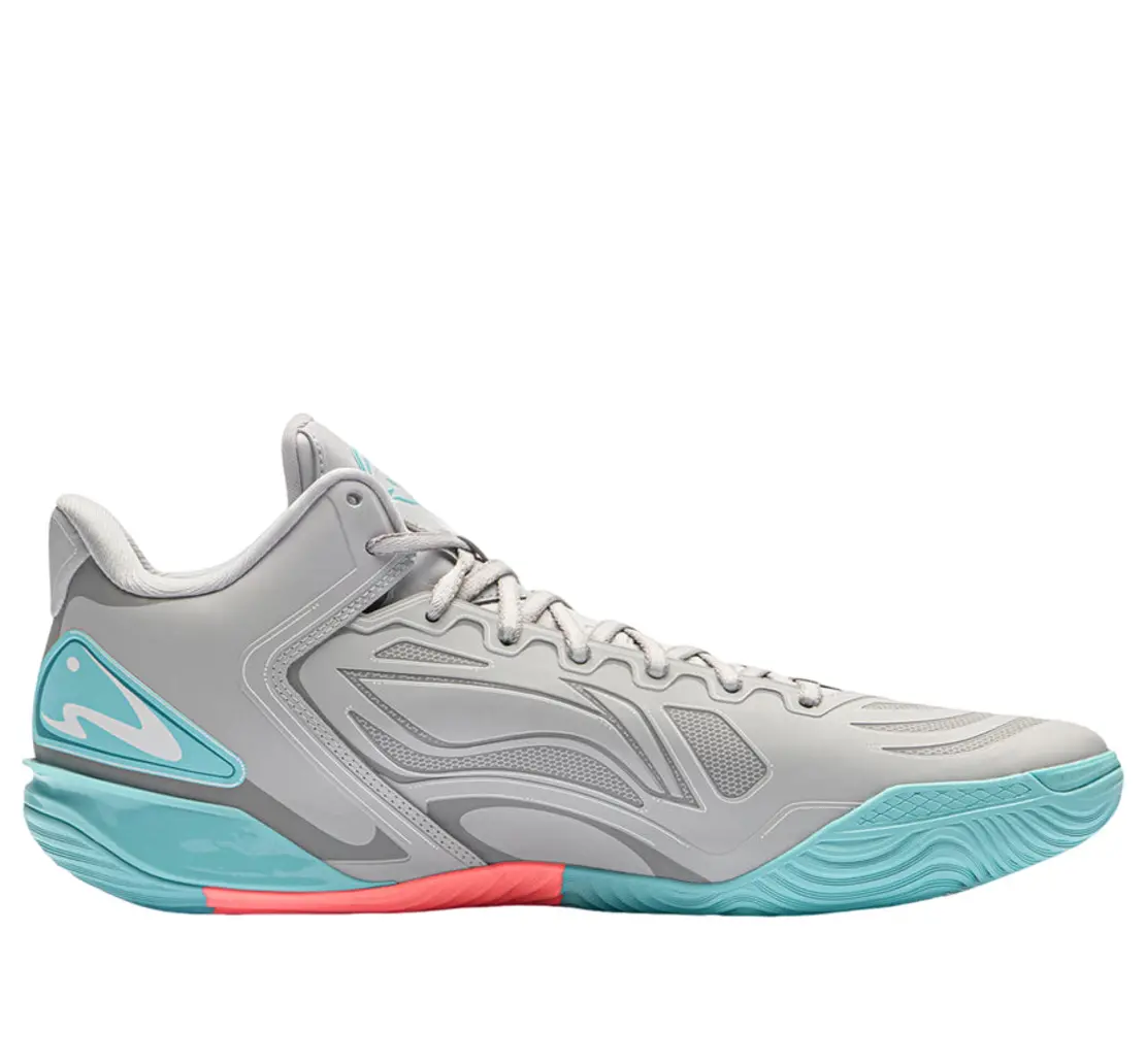 Alternative view of Giày Li-Ning Liren 7 Manuscript 'Grey Blue' ABAW043-16