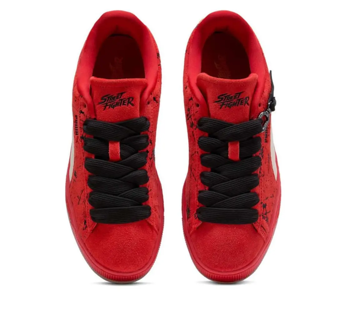 Giày Puma x Street Fighter Suede 'Ken' 410646-01 - Ảnh 4