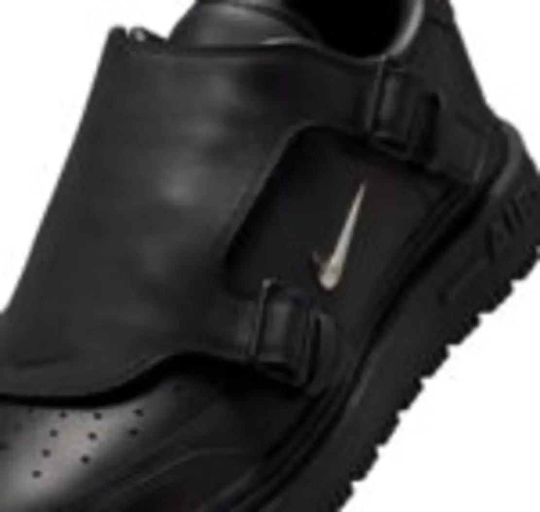 Alternative view of Giày Nike Air Force 1 Low Luxe 'Black' JA3822-010