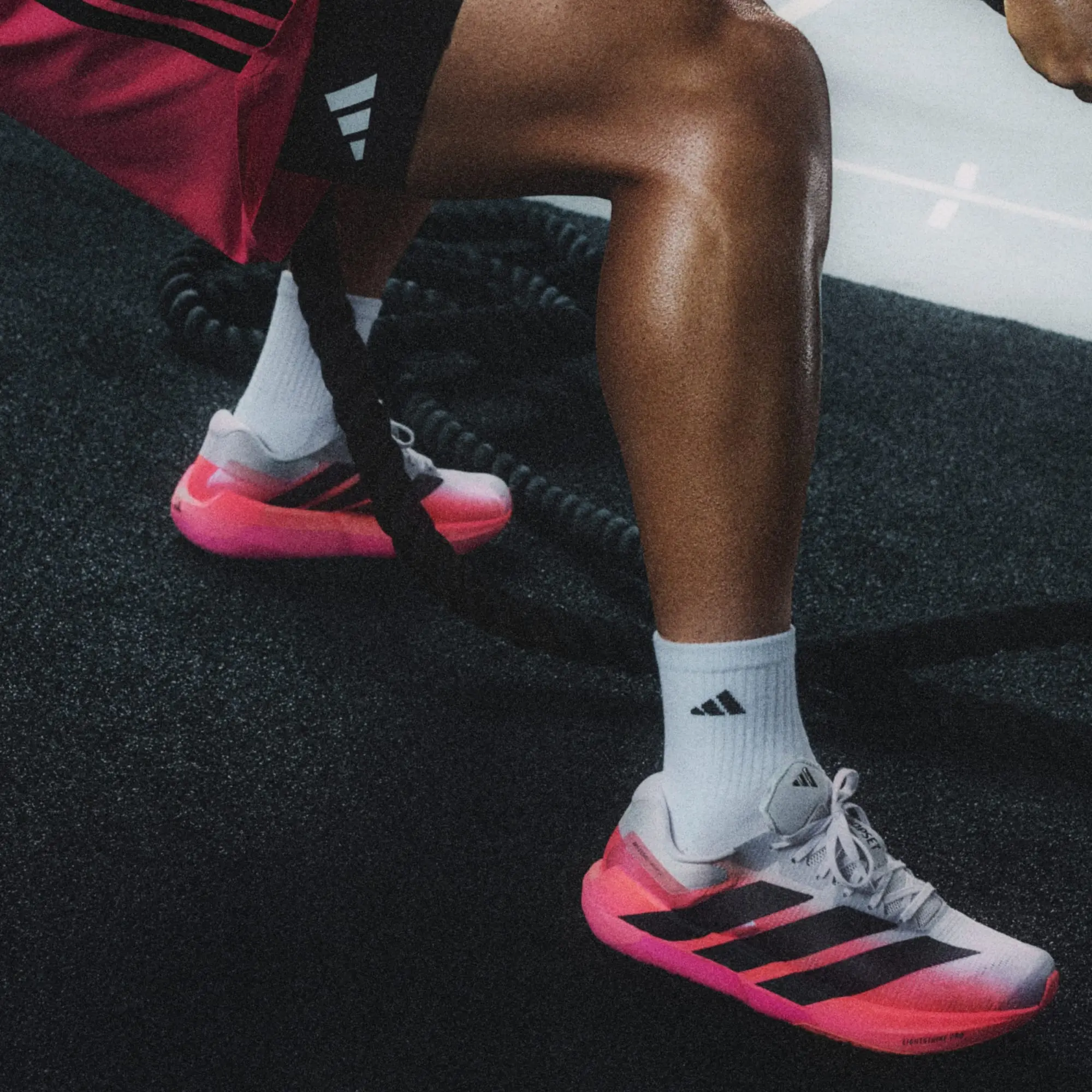 Alternative view of Giày Adidas Adizero Dropset Pro 'Dash Grey' KK1550