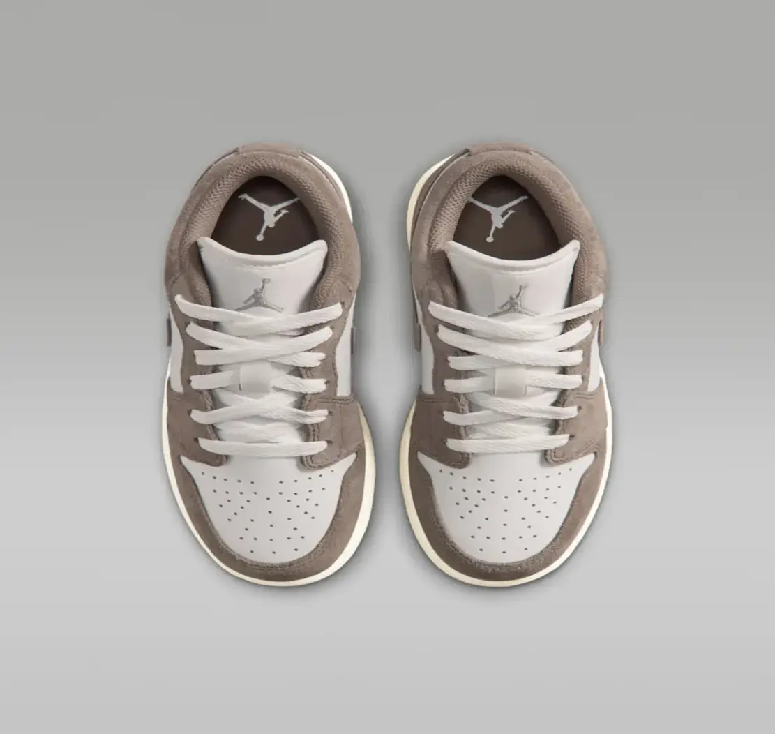Giày Nike Air Jordan 1 Low 'Olive Grey' 553560-026 - Ảnh 4
