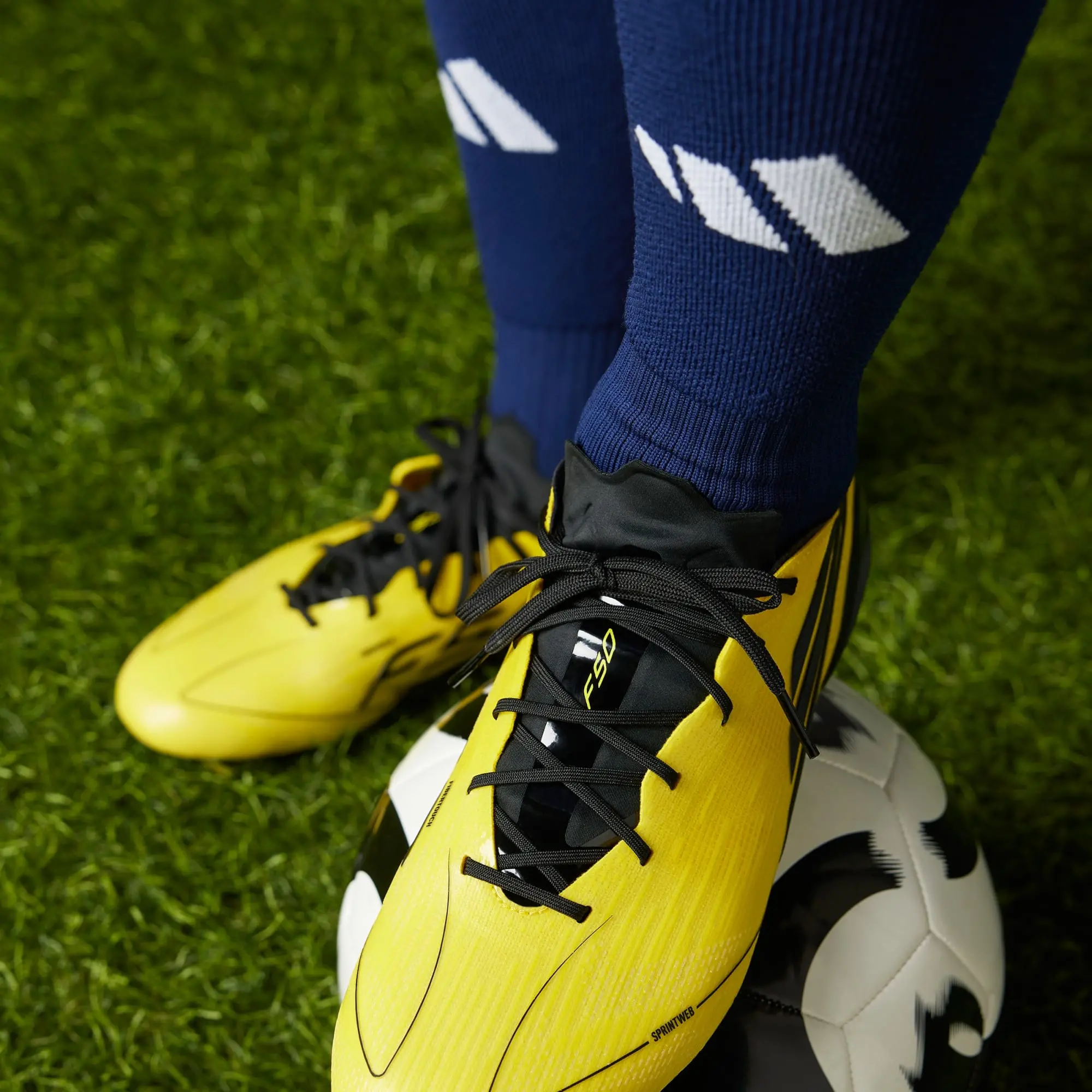 Giày Adidas F50 Elite 2010 Leather FG 'Yellow Black' IH0945 - Ảnh 3