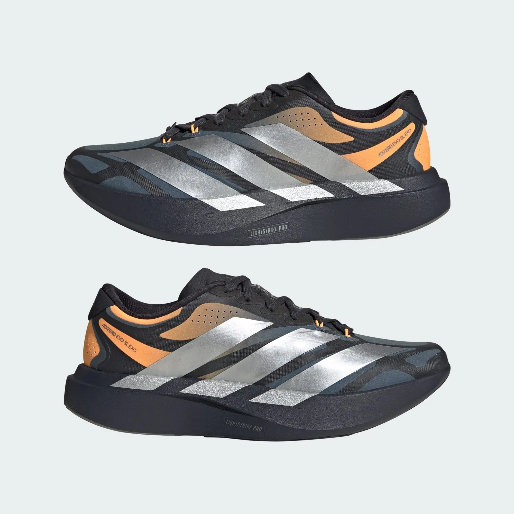 Giày Adidas Adizero Evo SL Exo 'Black Silver' KJ0427 - Ảnh 6
