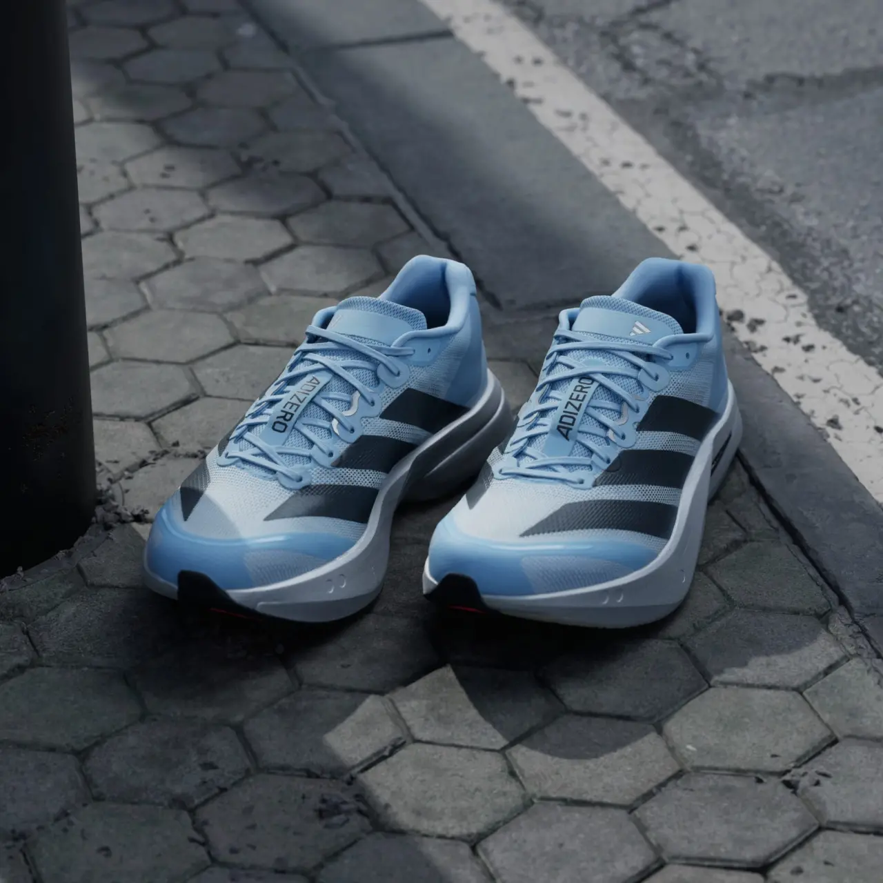 Giày Adidas Adizero Boston 13 'Carbon Silver' KI4776 - Ảnh 3