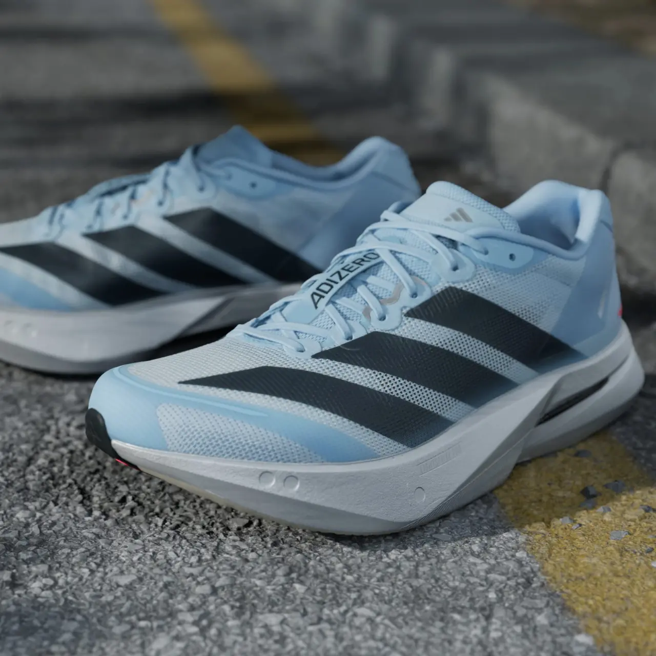 Giày Adidas Adizero Boston 13 'Carbon Silver' KI4776 - Ảnh 7
