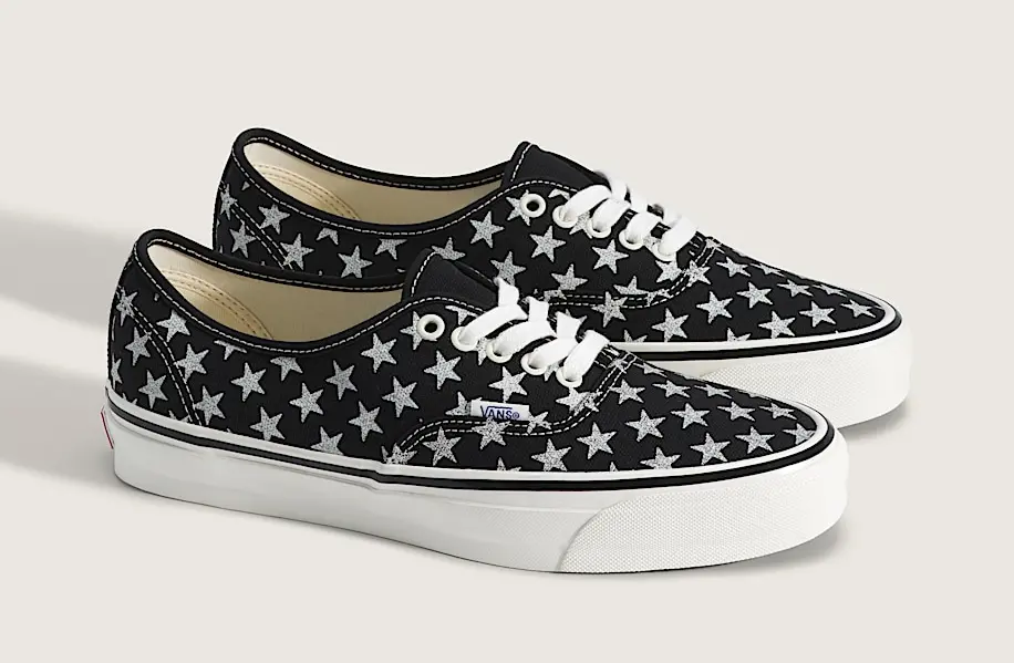 Alternative view of Giày Vans Premium Authentic 'Stars Black' VN000EAABPT
