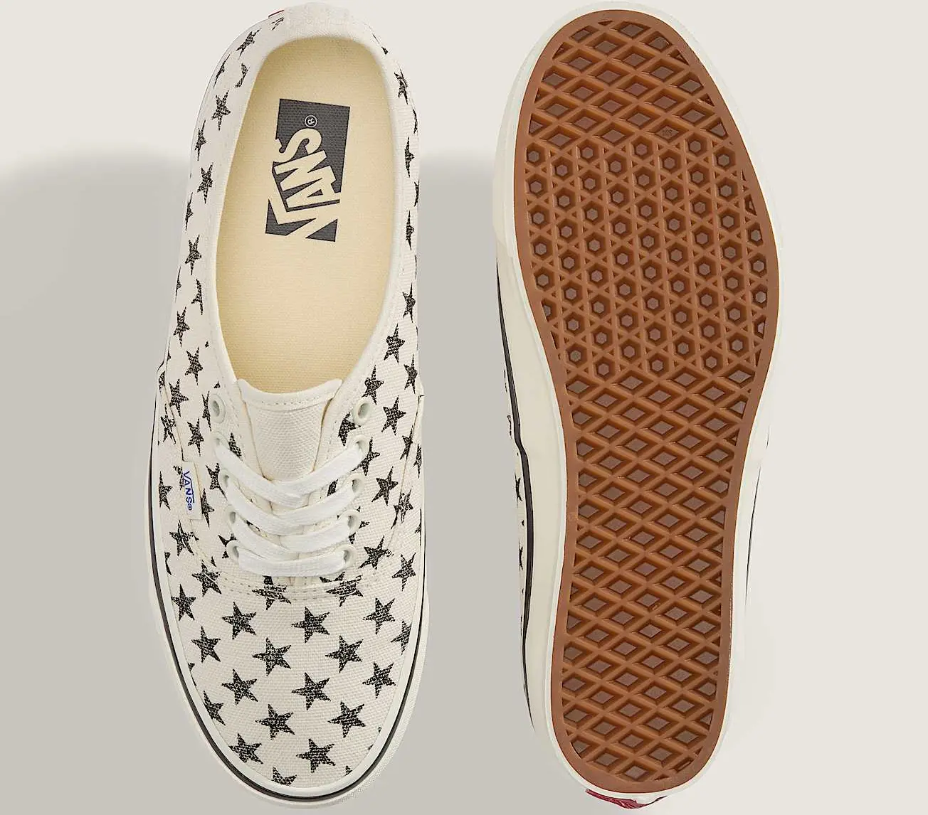 Giày Vans Premium Authentic 'White Black Star' VN000EAAKIG - Ảnh 3