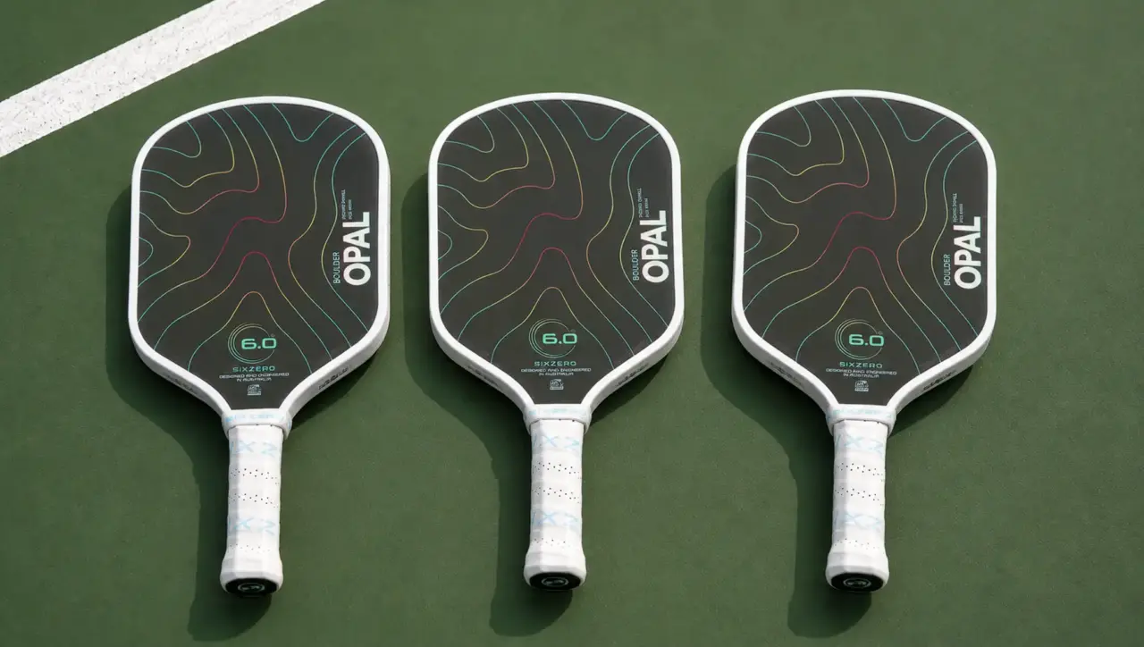 Đánh giá chi tiết vợt pickleball Six Zero Boulder Opal mới nhất