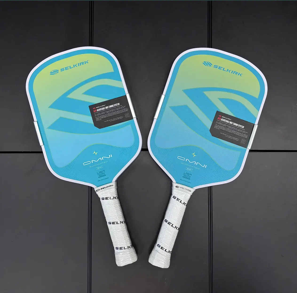 Hinh anh 2: Vot pickleball Selkirk Omni voi he thong ta MOI va loi bot ReactCore