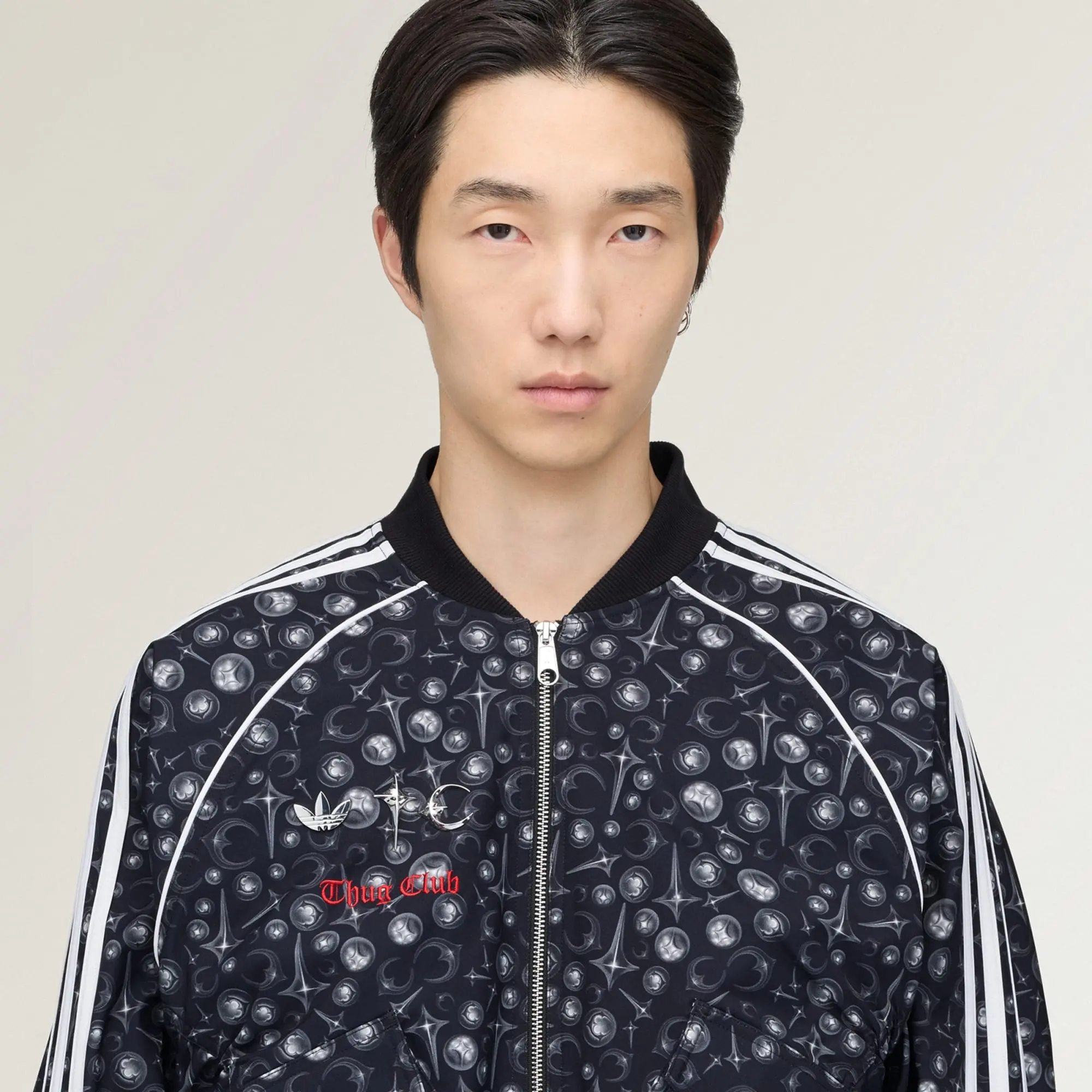 Áo Adidas x Thug Club Superstar 'Black White' KF6915 - Ảnh 6